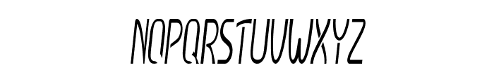 Callum-ExtracondensedItalic Font UPPERCASE