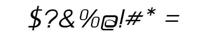 Callum-Italic Font OTHER CHARS