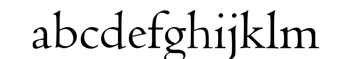 Cambridge-Regular Font LOWERCASE