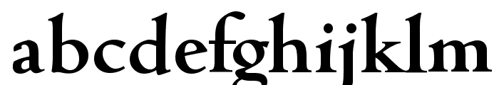 CambridgeSerial-Bold Font LOWERCASE