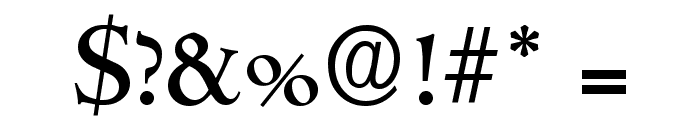 CambridgeSerial-Medium-Regular Font OTHER CHARS