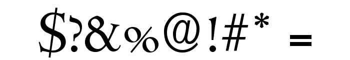 CambridgeSerial-Regular Font OTHER CHARS