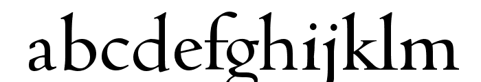 CambridgeSerial-Regular Font LOWERCASE