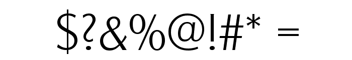 Canossa-Light-Regular Font OTHER CHARS