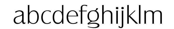 Canossa-Light-Regular Font LOWERCASE