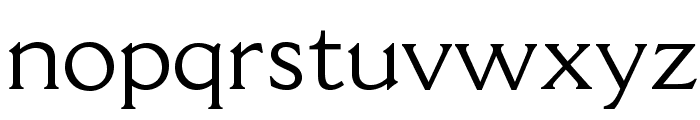 CantoriaMTStd Font LOWERCASE
