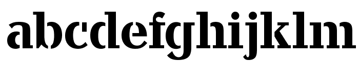 Canyon-Stencil-Medium-Regular Font LOWERCASE
