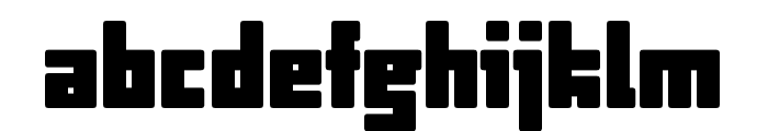 Capibara Black Font LOWERCASE