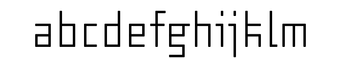 Capibara Light Font LOWERCASE