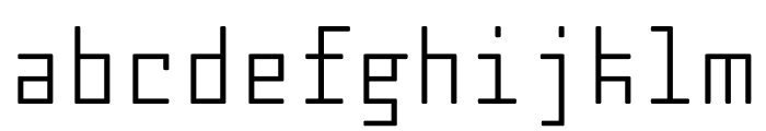 Capibara Mono Light Font LOWERCASE