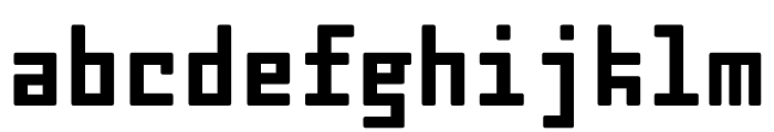 Capibara Mono SemiBold Font LOWERCASE