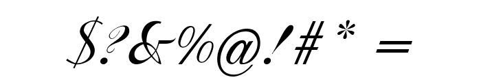 Capira-Italic Font OTHER CHARS