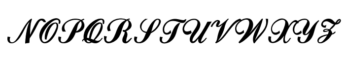 Cardihill-Bold Font UPPERCASE