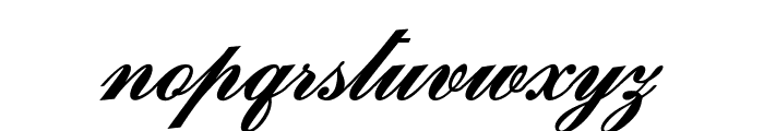 Cardihill-BoldItalic Font LOWERCASE