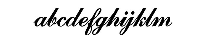Cardihill-Bold Font LOWERCASE