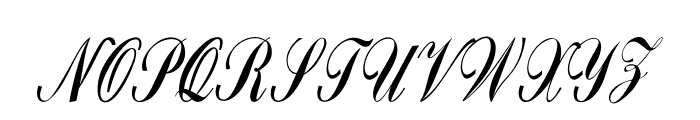 Cardihill-CondensedItalic Font UPPERCASE