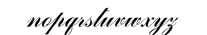 Cardihill-Italic Font LOWERCASE