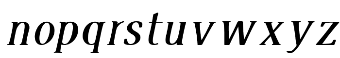 Carlmont-BoldItalic Font LOWERCASE