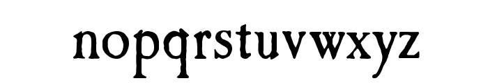 Caslon-Antique-Regular Font LOWERCASE