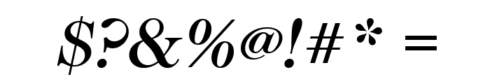Caslon-Medium-Italic Font OTHER CHARS