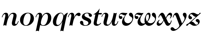 Caslon-Medium-Italic Font LOWERCASE