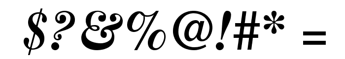 Caslon3LTStd-Italic Font OTHER CHARS