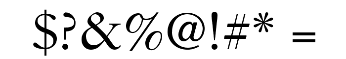 Caslon540LTStd-Roman Font OTHER CHARS
