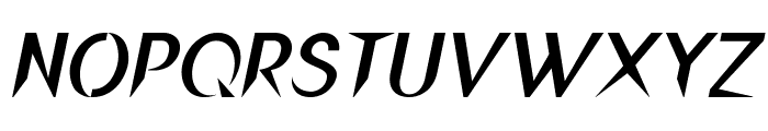 Cassian-BoldItalic Font UPPERCASE