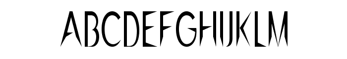 Cassian-CondensedRegular Font UPPERCASE