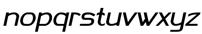 Castoo-BoldItalic Font LOWERCASE