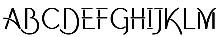 CatalinaBold Font UPPERCASE