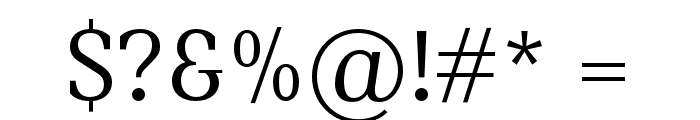 Catalog Regular Font OTHER CHARS