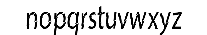 Category5-CondensedRegular Font LOWERCASE