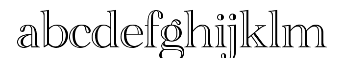 CathedralOpen-Regular Font LOWERCASE