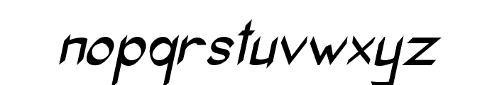 Caveo-BoldItalic Font LOWERCASE