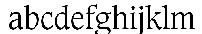 CaxtonStd-Light Font LOWERCASE