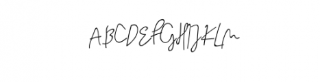 Calista-Regular.otf Font UPPERCASE