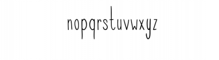 Candlestik.ttf Font LOWERCASE