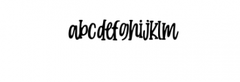 Candy Clause.ttf Font LOWERCASE