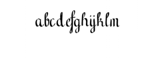 Caraka Typeface Font LOWERCASE