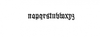 Carta_Magna-Line.otf Font LOWERCASE