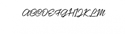 Casira Script.otf Font UPPERCASE