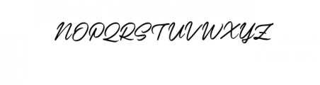 Casira Script.otf Font UPPERCASE