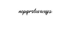 Casira Script.otf Font LOWERCASE