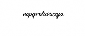 Casira Script.ttf Font LOWERCASE