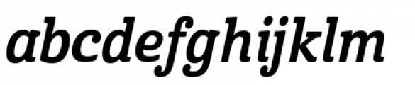 Cabrito Condensed Bold Italic Font LOWERCASE