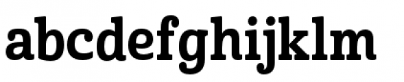 Cabrito Condensed Bold Font LOWERCASE