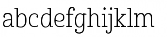 Cabrito Condensed Light Font LOWERCASE