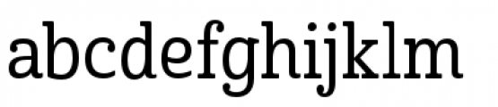 Cabrito Condensed Medium Font LOWERCASE