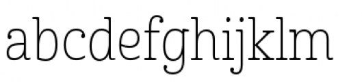 Cabrito Condensed Thin Font LOWERCASE